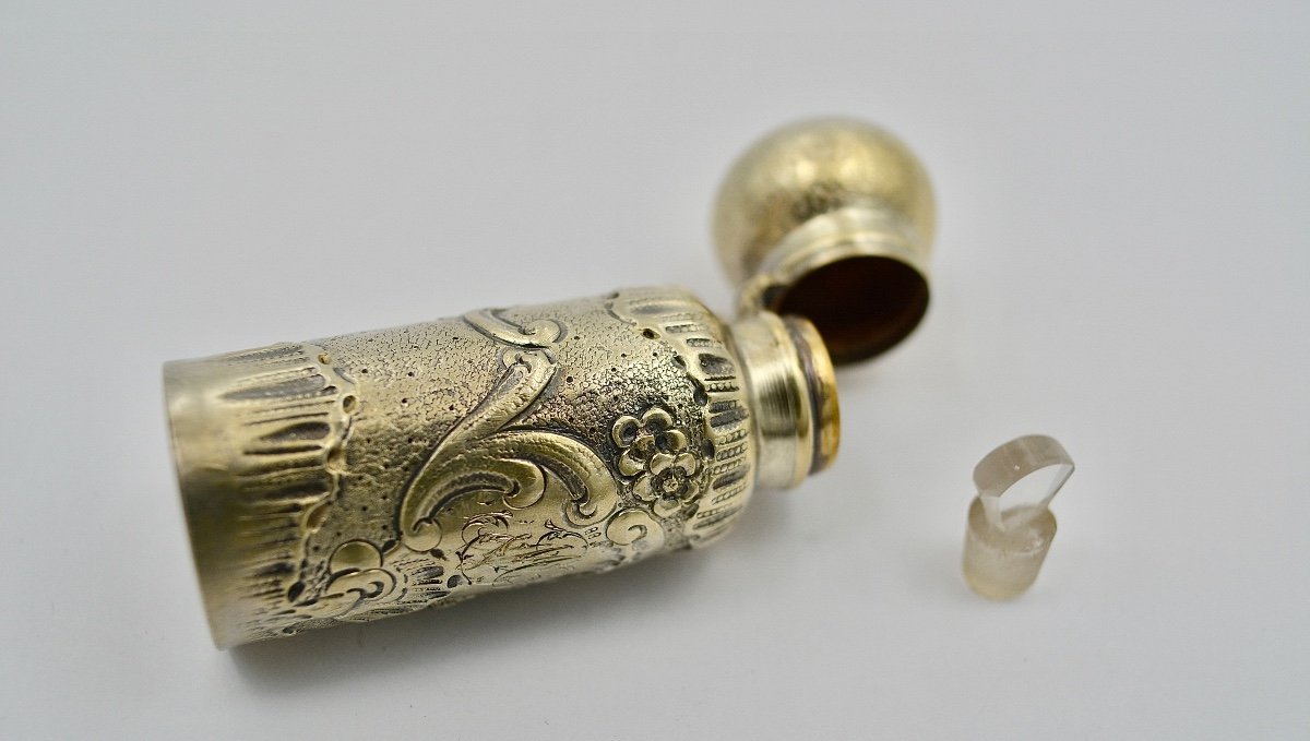 Petit Flacon à Parfum, Argent France Vers 1882-photo-1