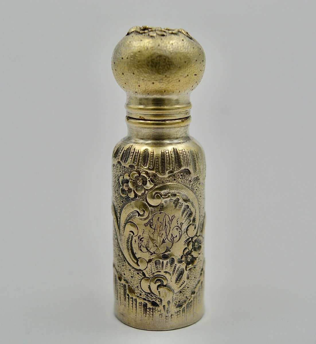 Petit Flacon à Parfum, Argent France Vers 1882