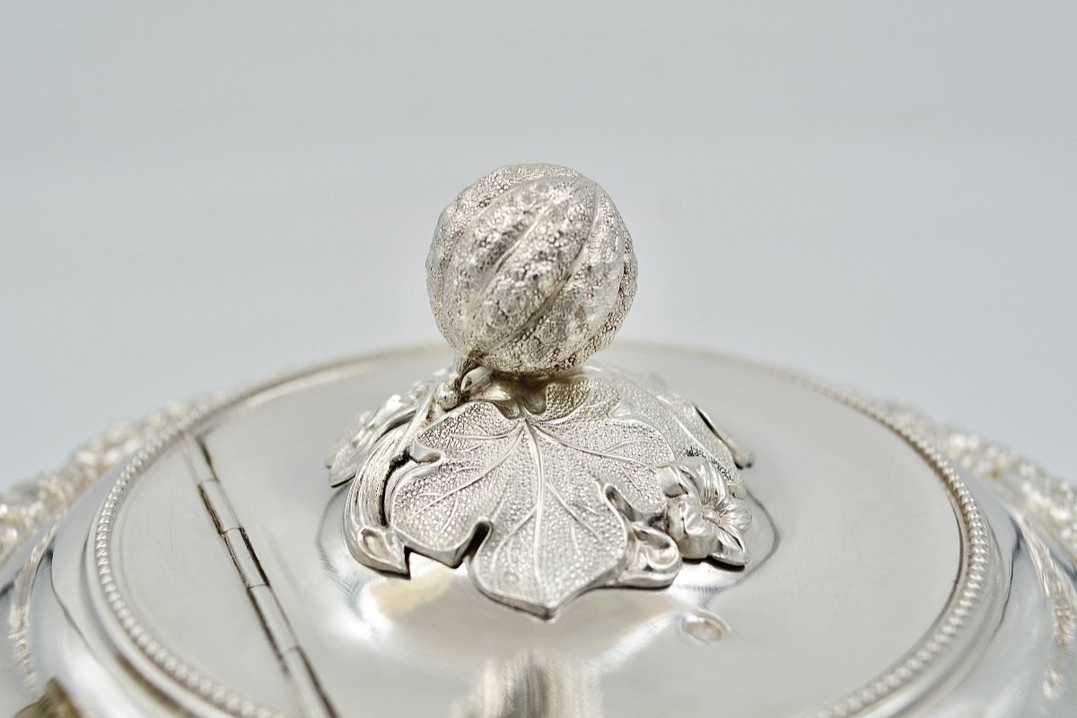 Silver Teapot France Circa 1832 By Veyrat Orfèvre-photo-1