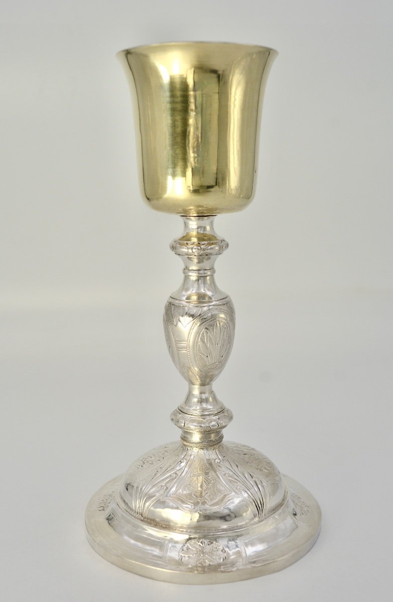 Calice En Argent, France, Lyon 1819-1838-photo-8
