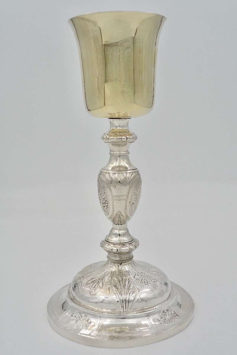 Silver Chalice, France, Lyon 1819-1838