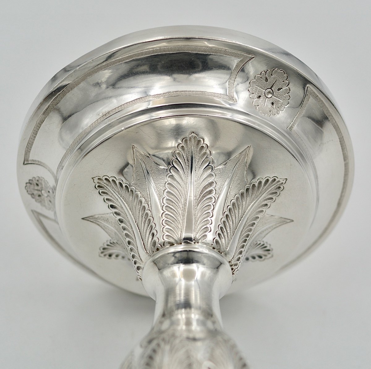 Ciborium In Silver France Around 1800-photo-1