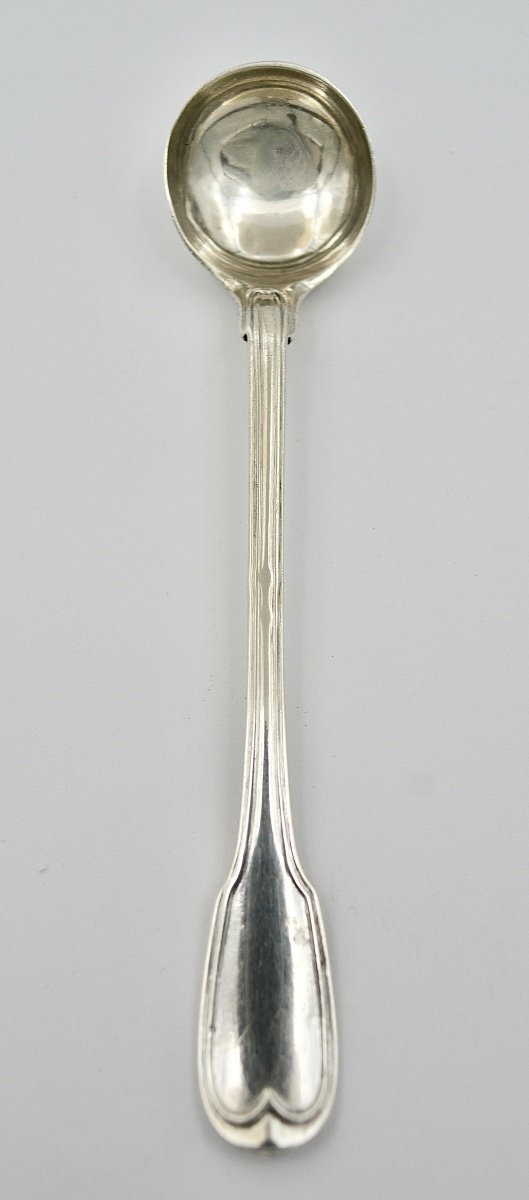Cuillère / Louche à Moutarde Argent France XVIIIe siècle  Vers 1783