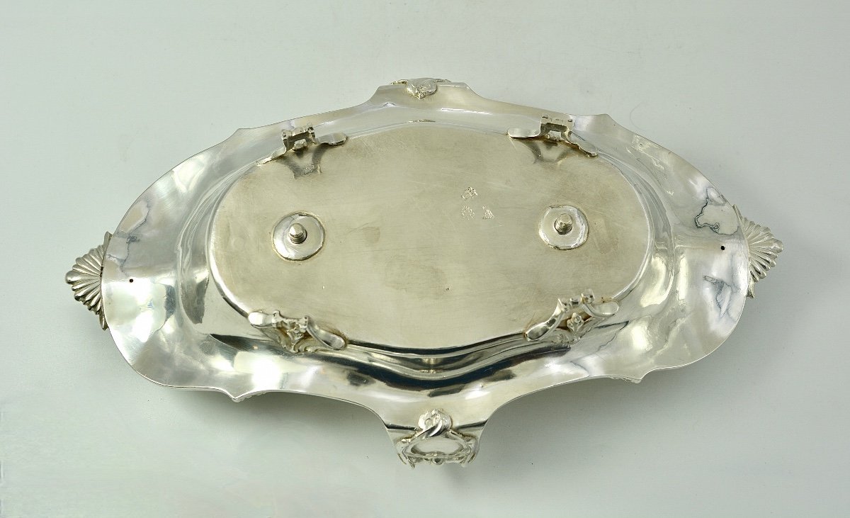 Oil And Vinegar Pot In Silver, France 18th Century 1783-photo-4
