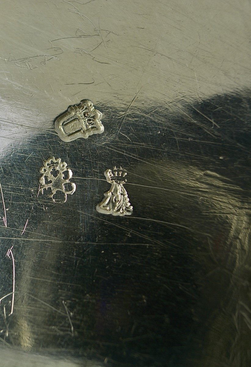 Oil And Vinegar Pot In Silver, France 18th Century 1783-photo-8