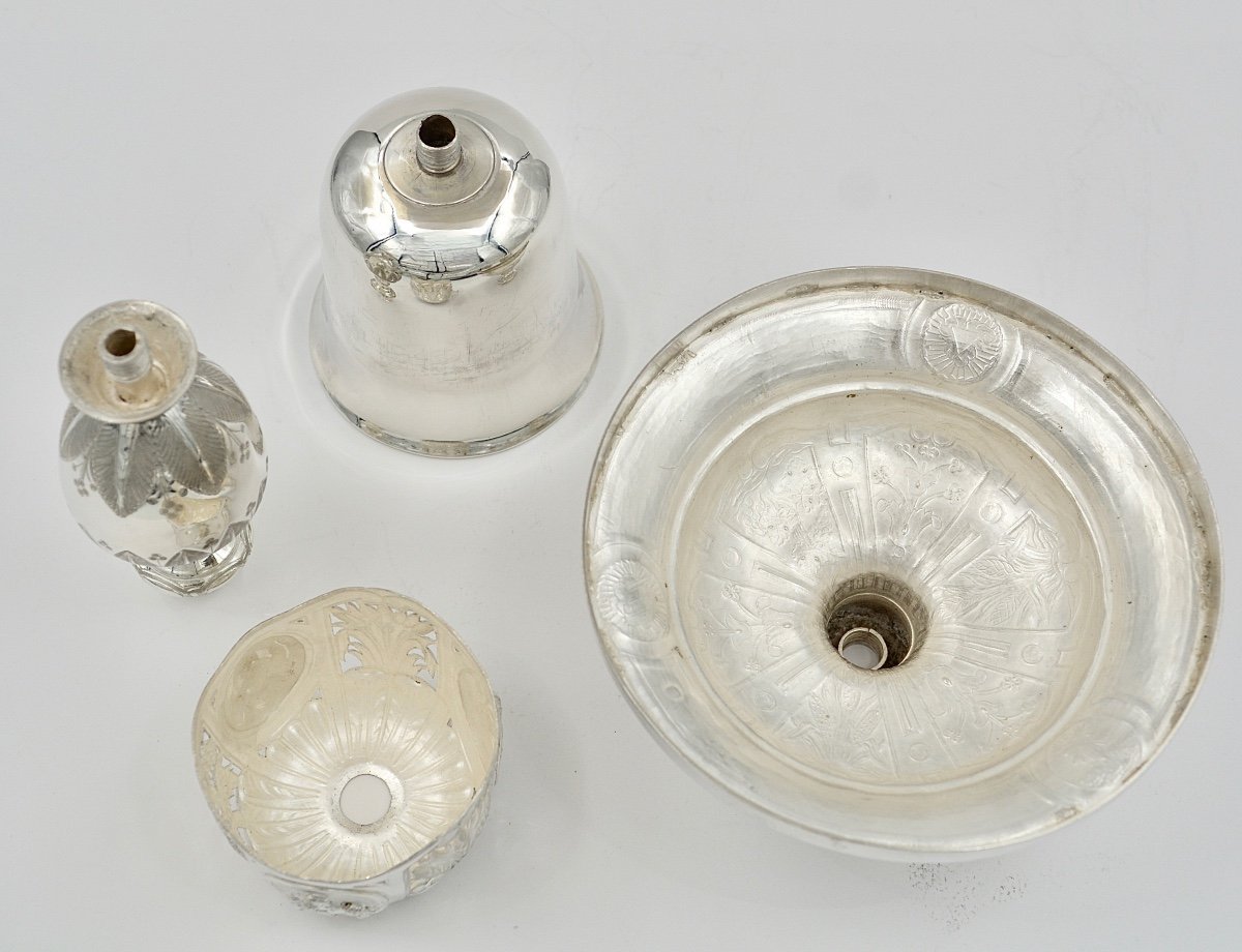 Silver Chalice, France Around 1830 By Basnier Goldsmith-photo-6