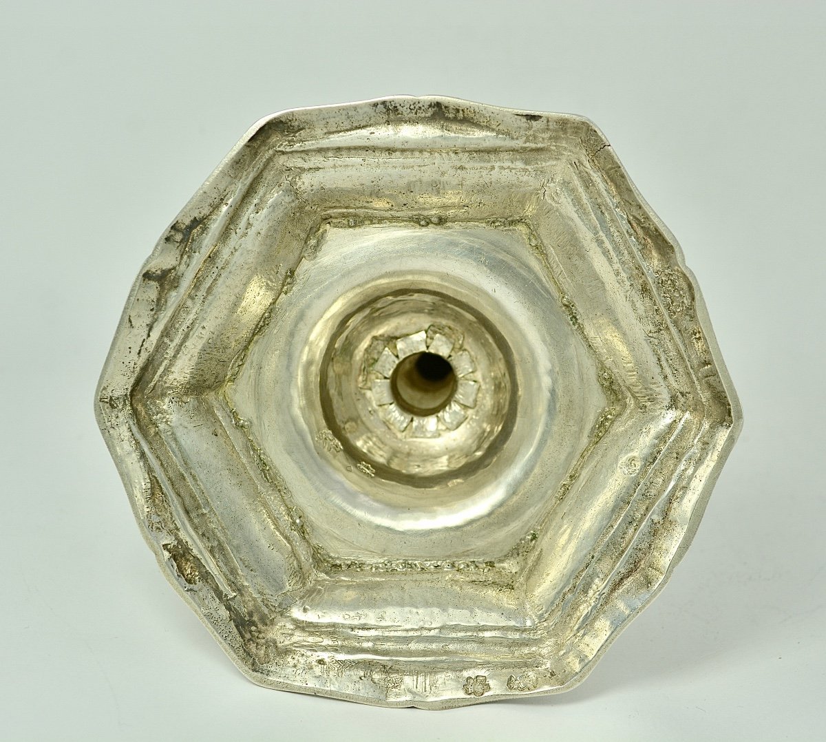 Flambeau En Argent, France XVIIIe Siecle -photo-5