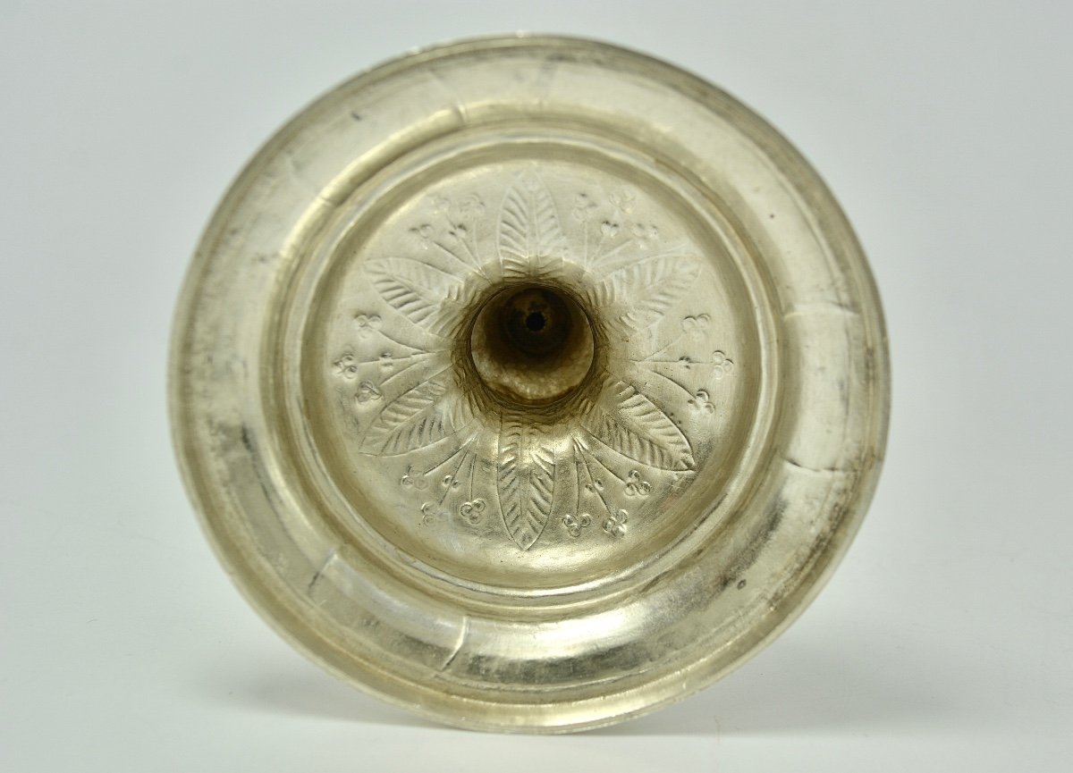 Ciboire En Argent , Europe Vers 1850-photo-2