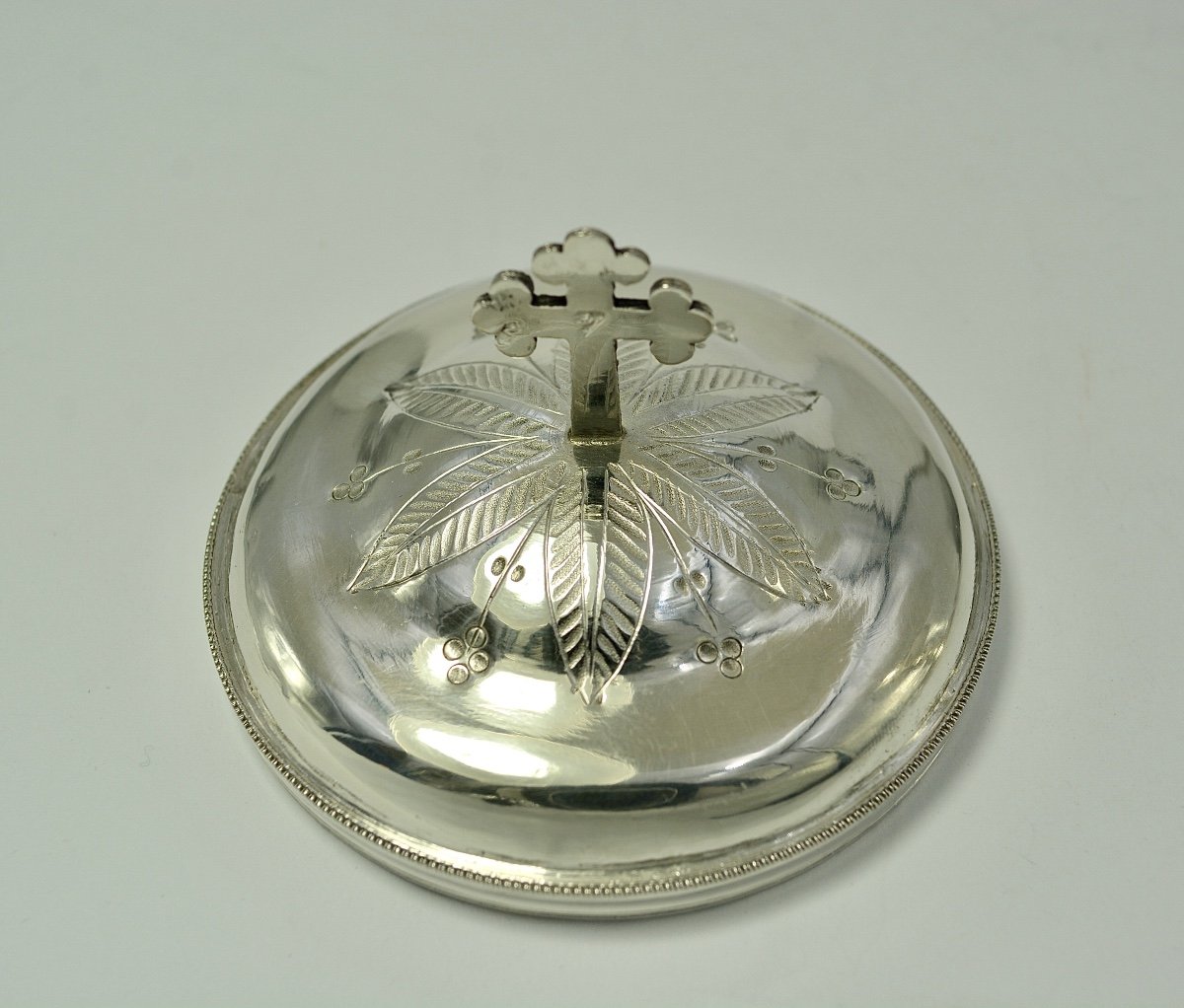 Ciboire En Argent , Europe Vers 1850-photo-4