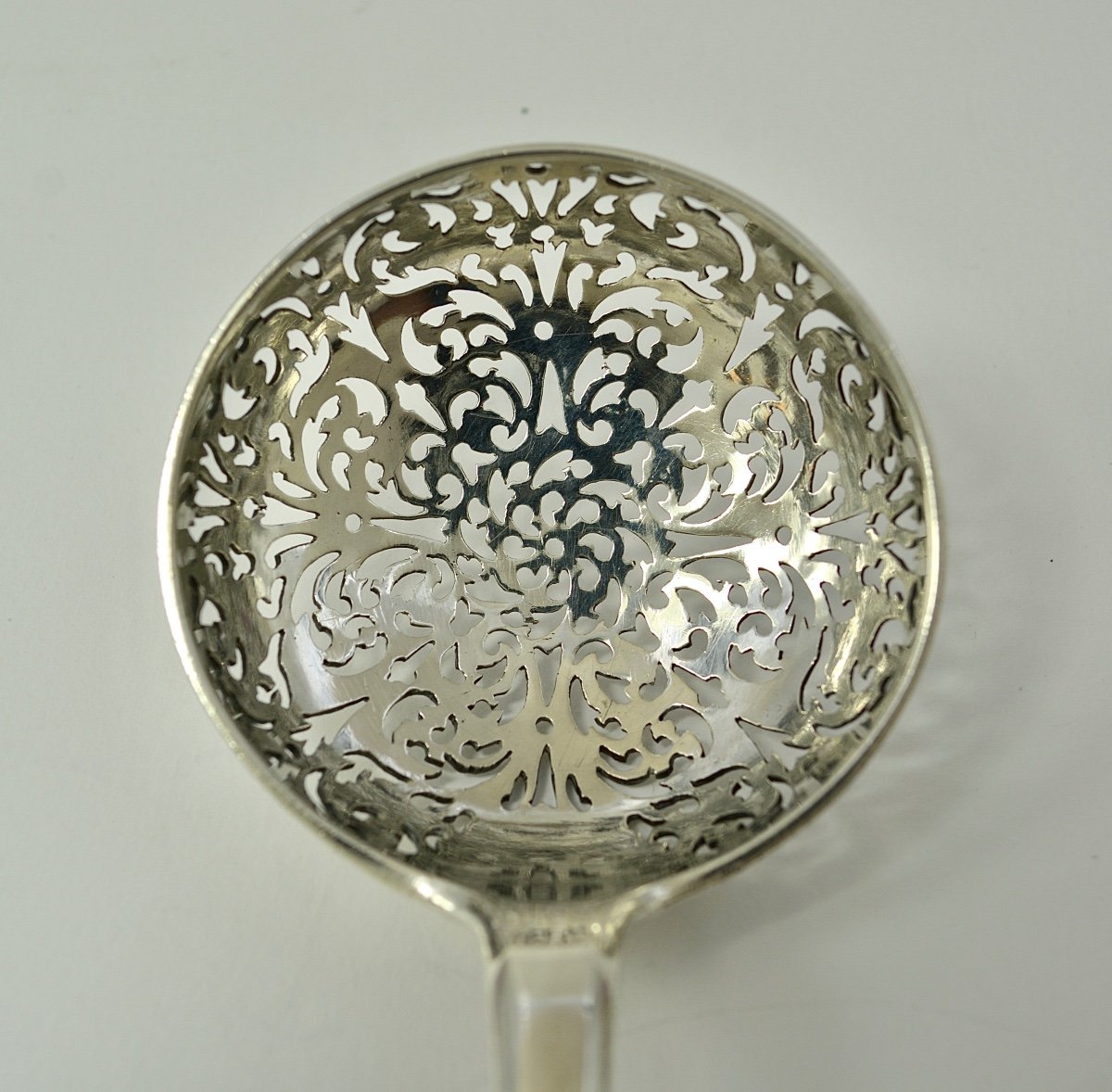 Silver Sprinkling Spoon France 18th Century Circa 1768-photo-3