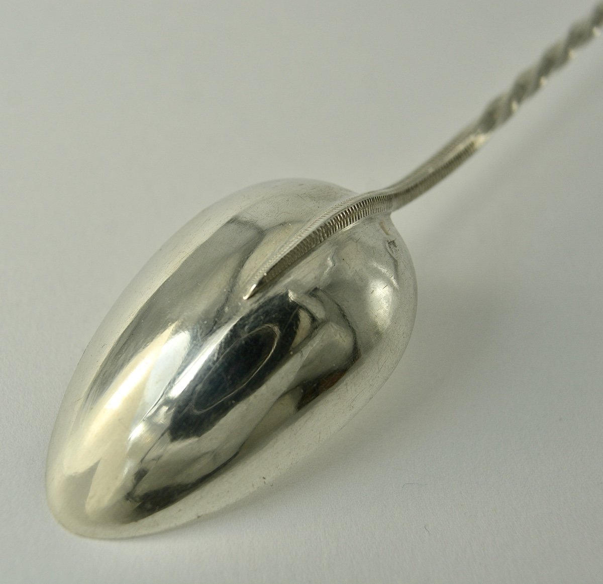 Silver Medicine Spoon France Circa 1880-photo-4