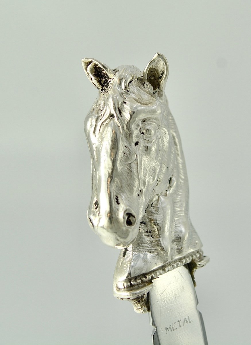 Paper Opener In Silver And Metal, United Kingdom 20th Century -photo-4