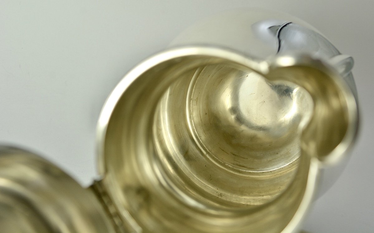Cafetiere / Verseuse En Argent . France Vers 1900 Par Boin-taburet Orfevre-photo-7