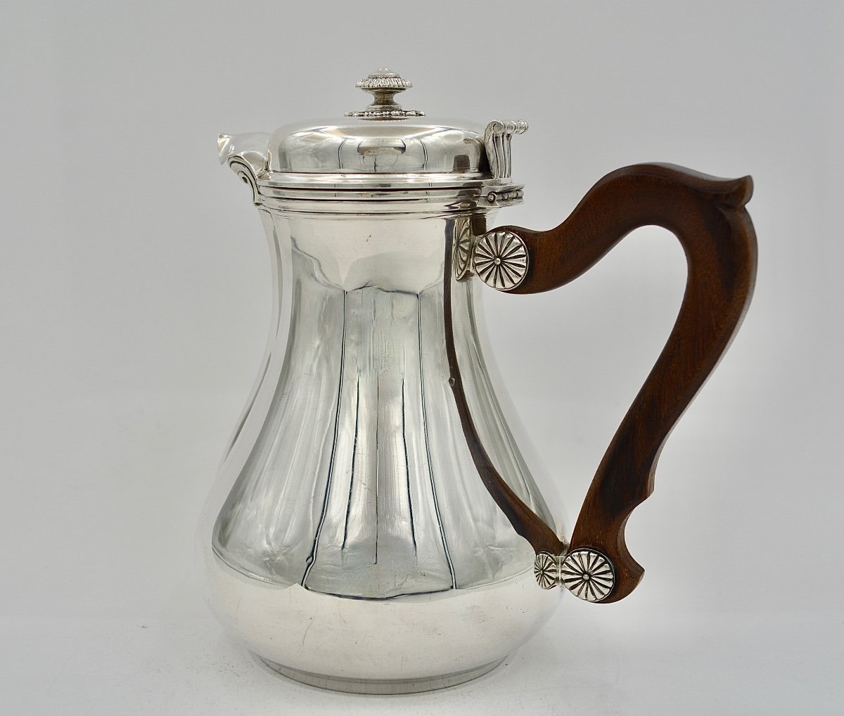 Cafetiere / Verseuse En Argent . France Vers 1900 Par Boin-taburet Orfevre