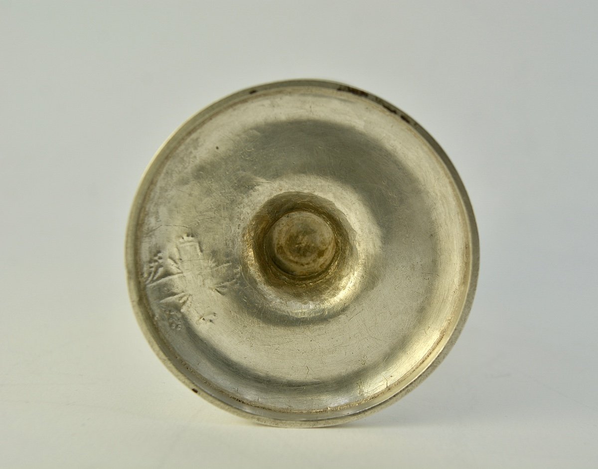 Ciboire Des Malades En Argent, France Vers 1825-photo-2