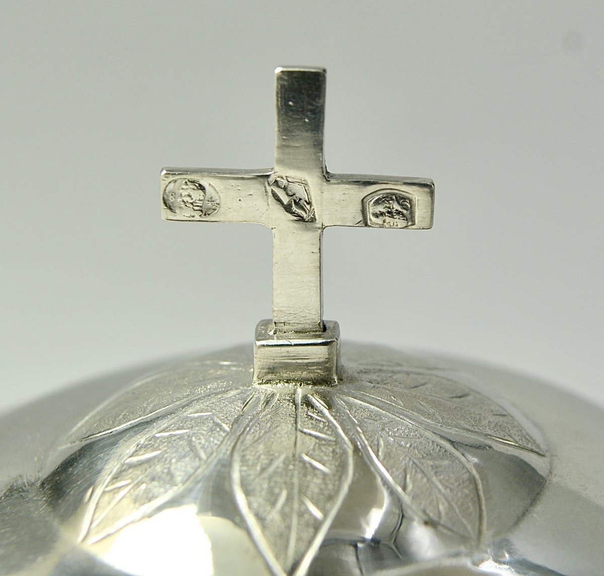 Ciboire Des Malades En Argent, France Vers 1825-photo-8
