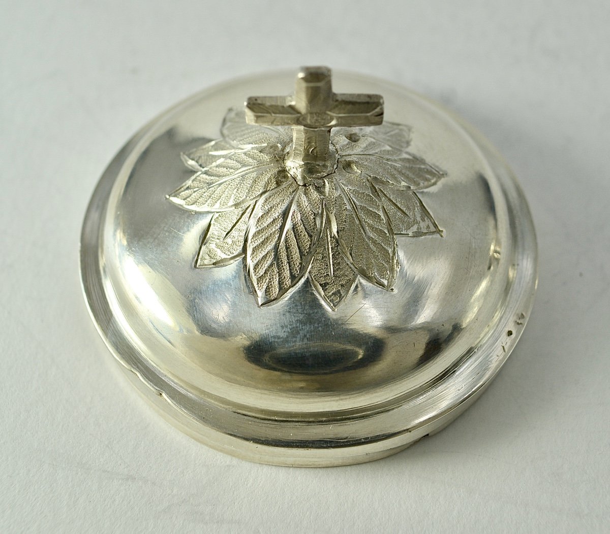 Ciboire Des Malades Argent France Dijon 1819-1838-photo-6