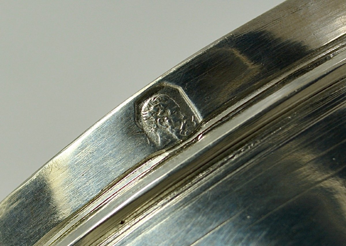 Ciborium Of The Sick Silver France 1819-1838-photo-8