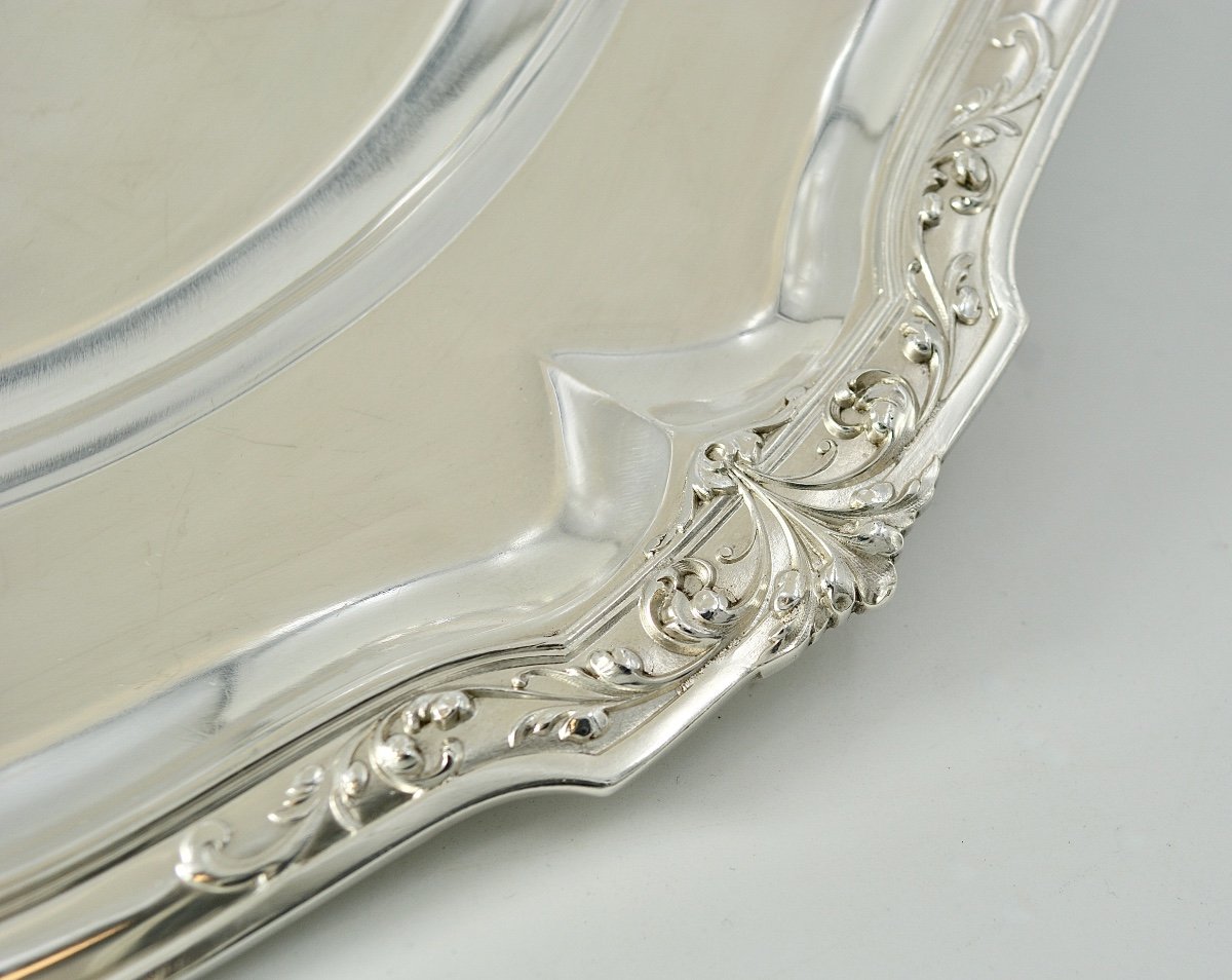 Plat De Présentation Argent France XIXe Siècle-photo-3