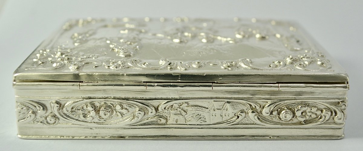 Boite En Argent, Allemagne XIXe Siecle -photo-1