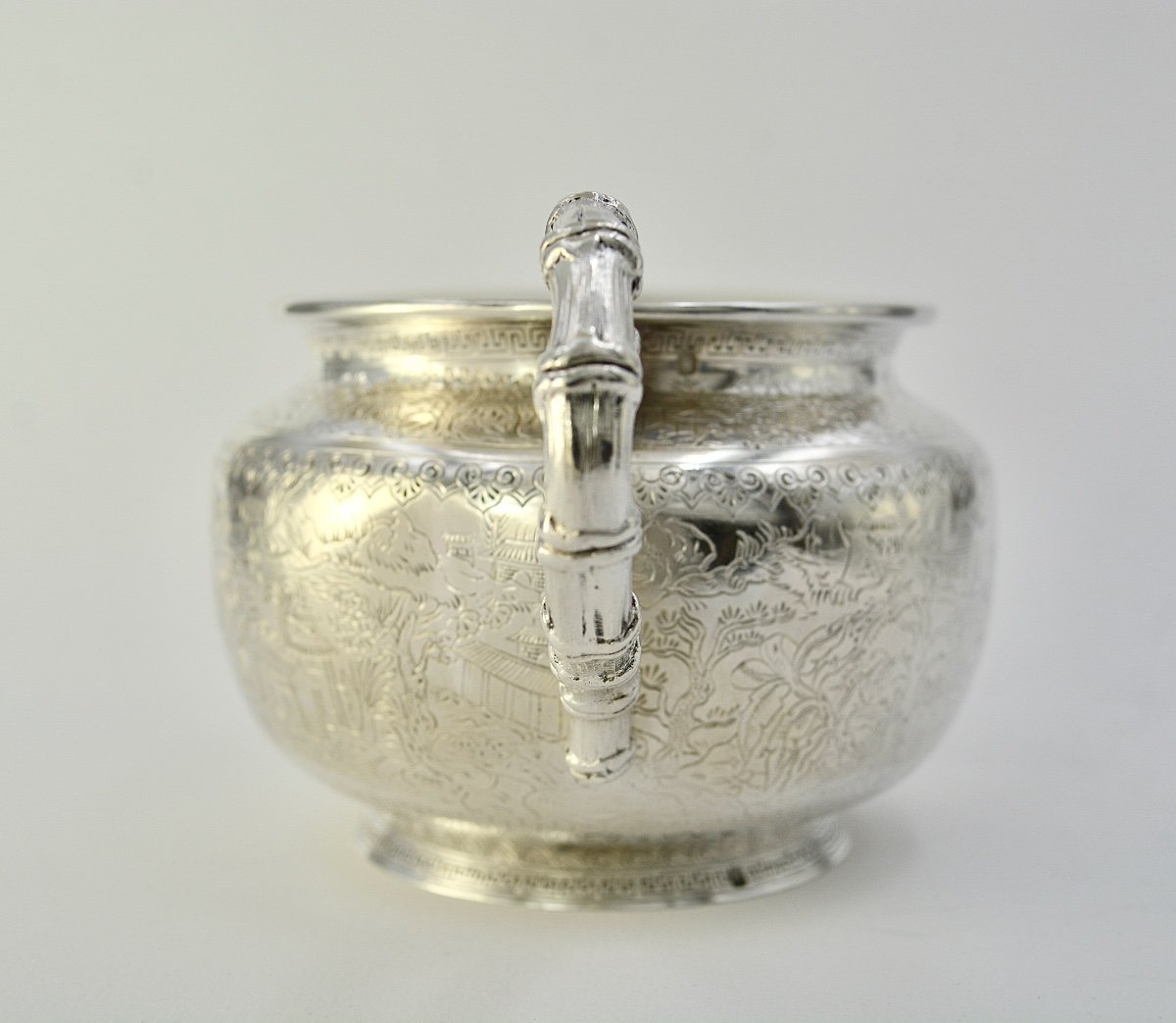 Pot à Lait En Argent, Par Duponchel Orfevre, Vers 1850-photo-3