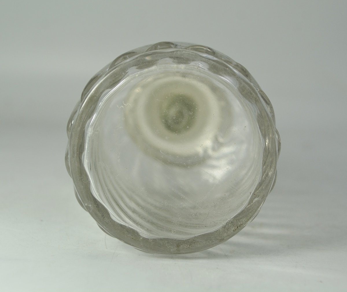 Crystal And Silver Toilet Bottle, France Circa 1840-photo-7