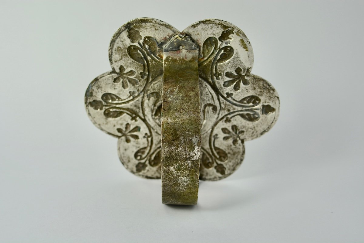 Kiss Of Peace, Silver-plated Bronze, France Circa 1800-photo-2
