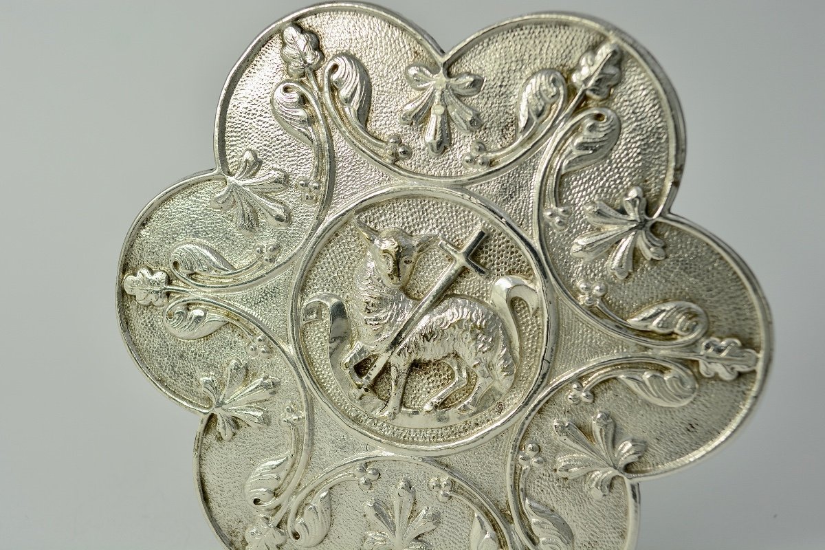 Kiss Of Peace, Silver-plated Bronze, France Circa 1800-photo-4