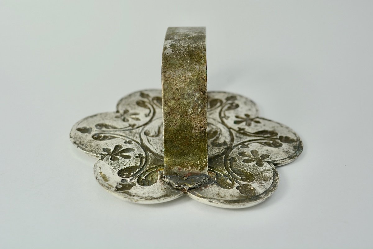 Kiss Of Peace, Silver-plated Bronze, France Circa 1800-photo-8