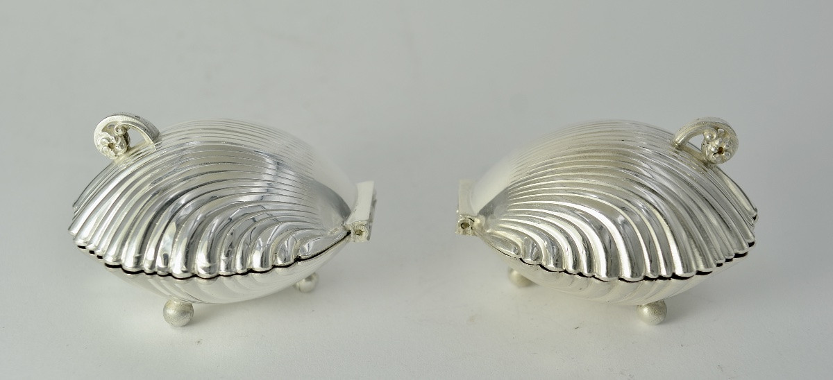 Selfish Caviar Displays Silver France Circa 1900-photo-4