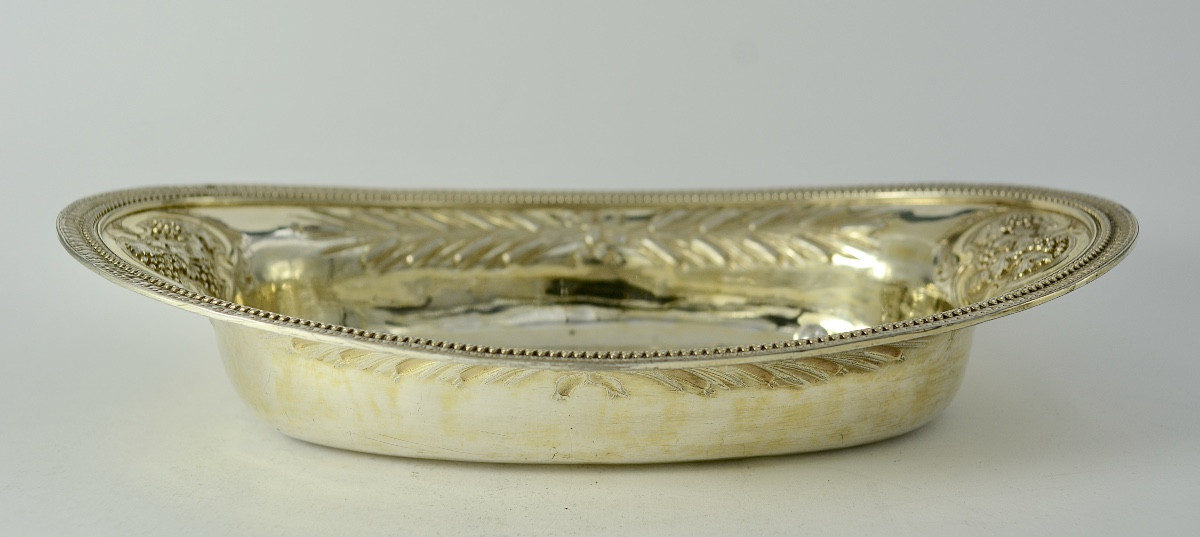 Silver-gilt Cruet Tray, France Circa 1850-photo-8