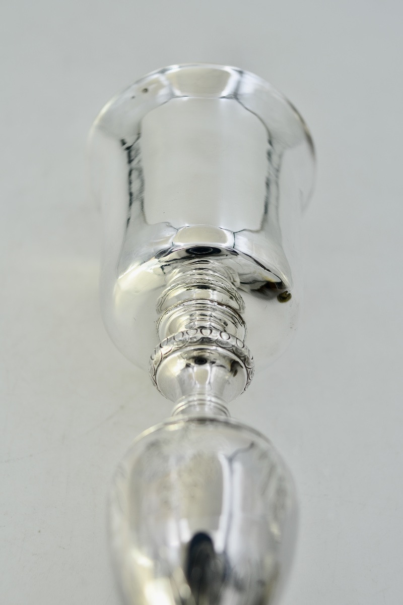 Calice En Argent , France Vers 1800-photo-6