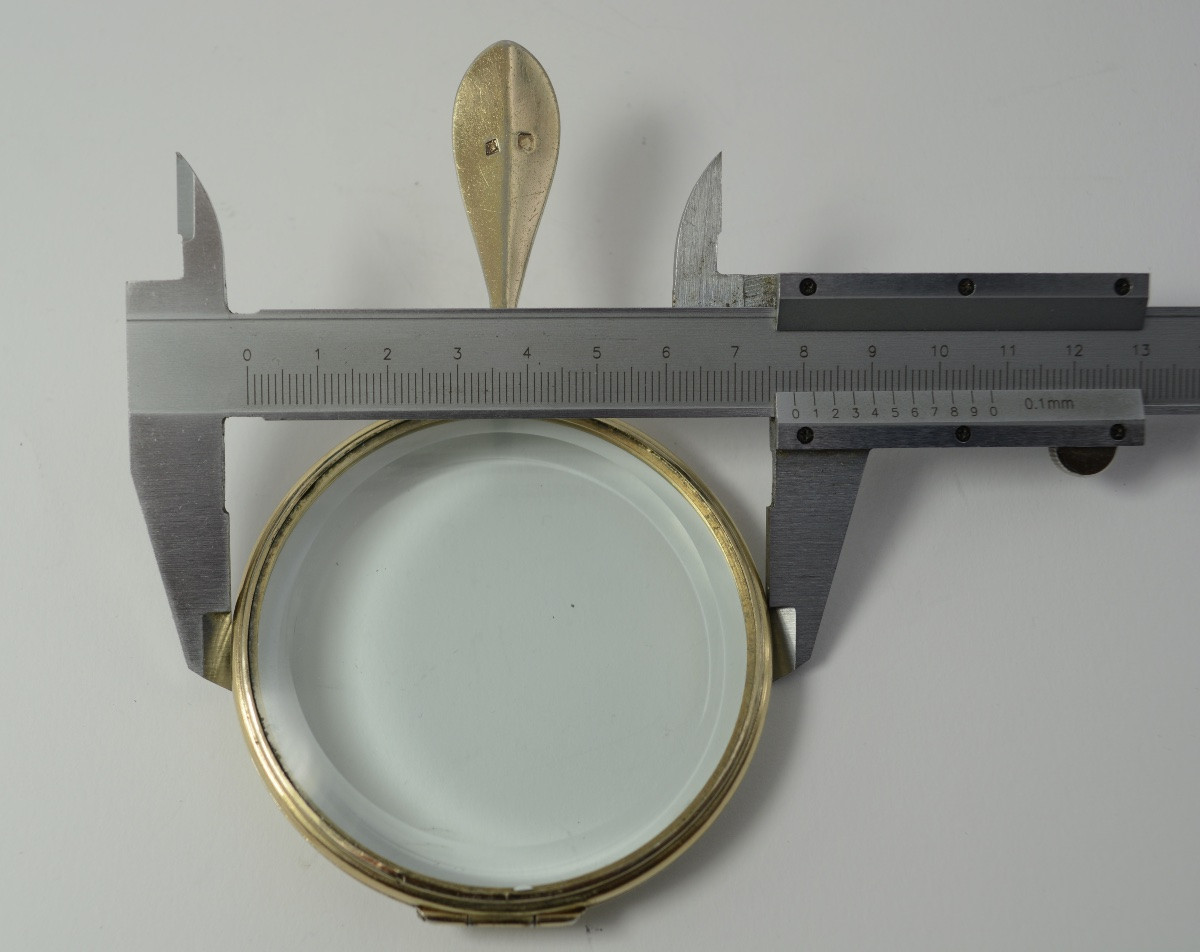 Lunule Pour Ostensoir En Argent Doré, France XIXe Siecle -photo-2