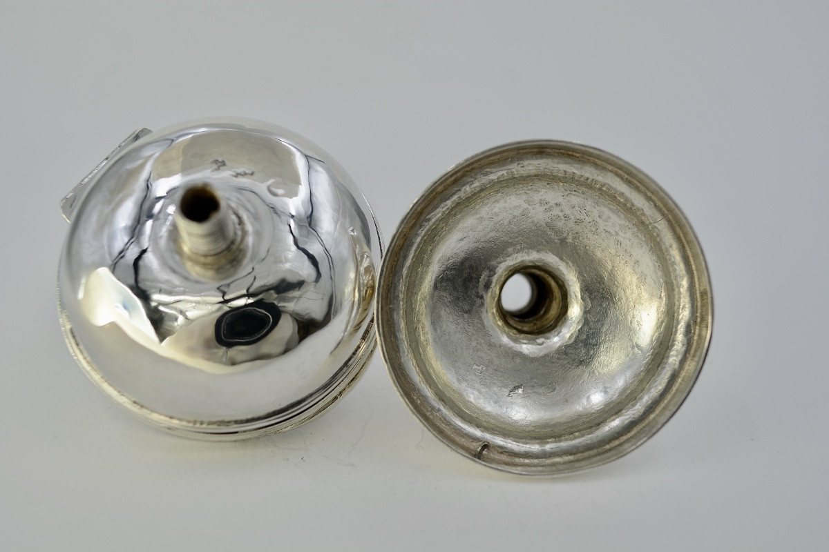 Petit Ciboire En Argent , France XVIIIe Siecle -photo-4