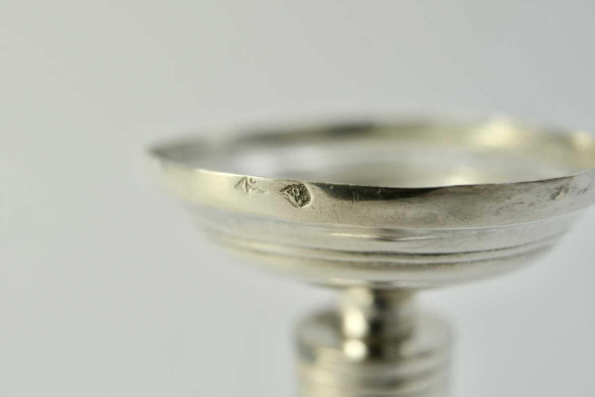Travel Ciborium, Silver France Circa 1800 Vosges Province -photo-6