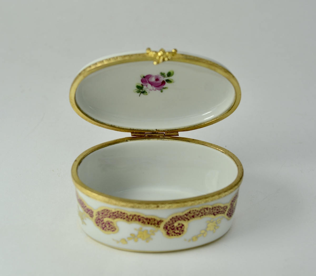 Le Tallec. Porcelain Box. Circa 1967-photo-5