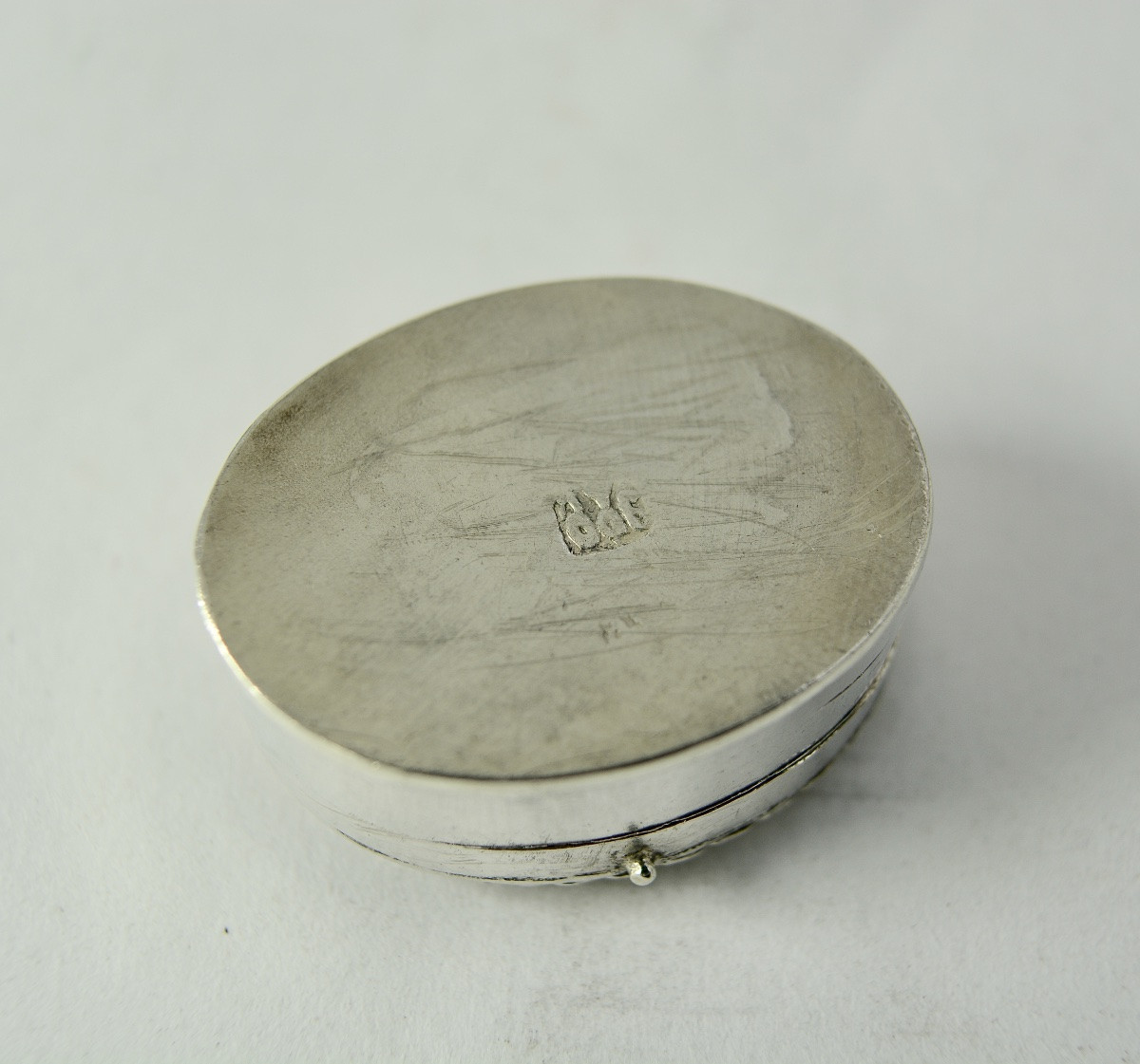 Pillbox In Silver And Carnoline. Yemen Around 1930-photo-3