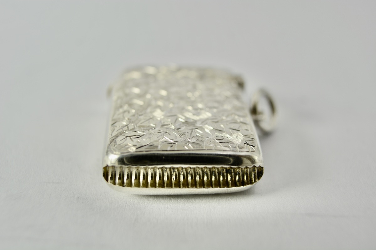 Art Nouveau. Silver Pyrogen. United Kingdom Circa 1927-photo-3