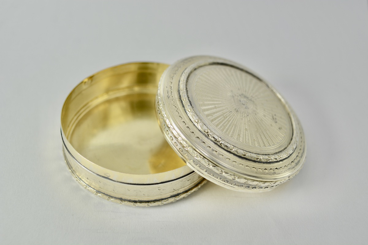 Guilloché Silver Box, France, Circa 1911-photo-4