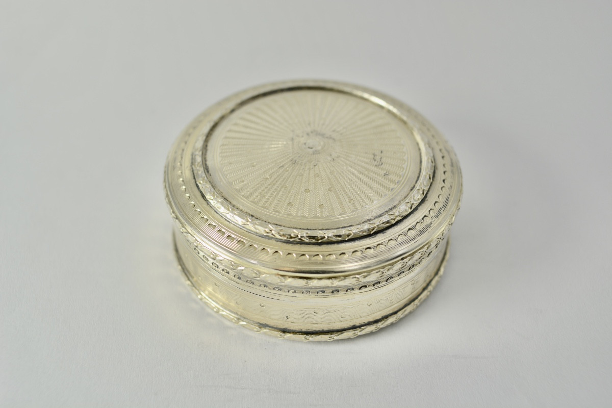 Guilloché Silver Box, France, Circa 1911