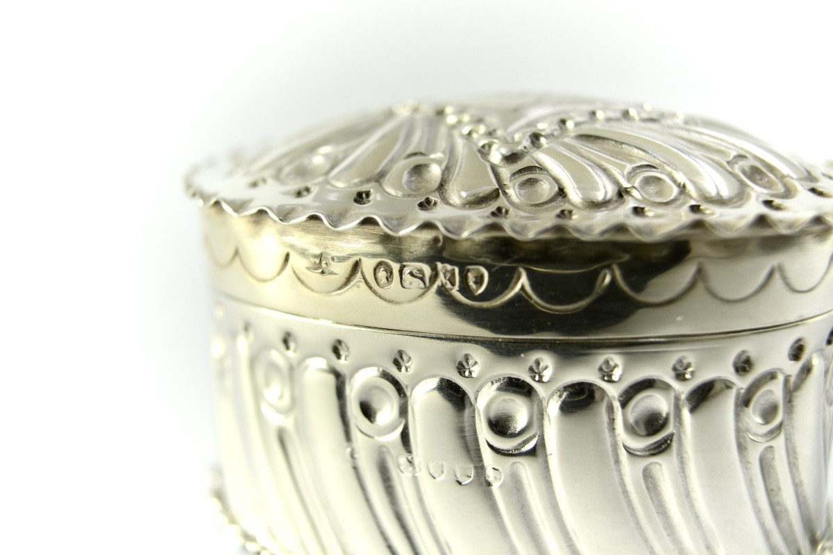 Silver Box, United Kingdom Circa 1885-photo-5