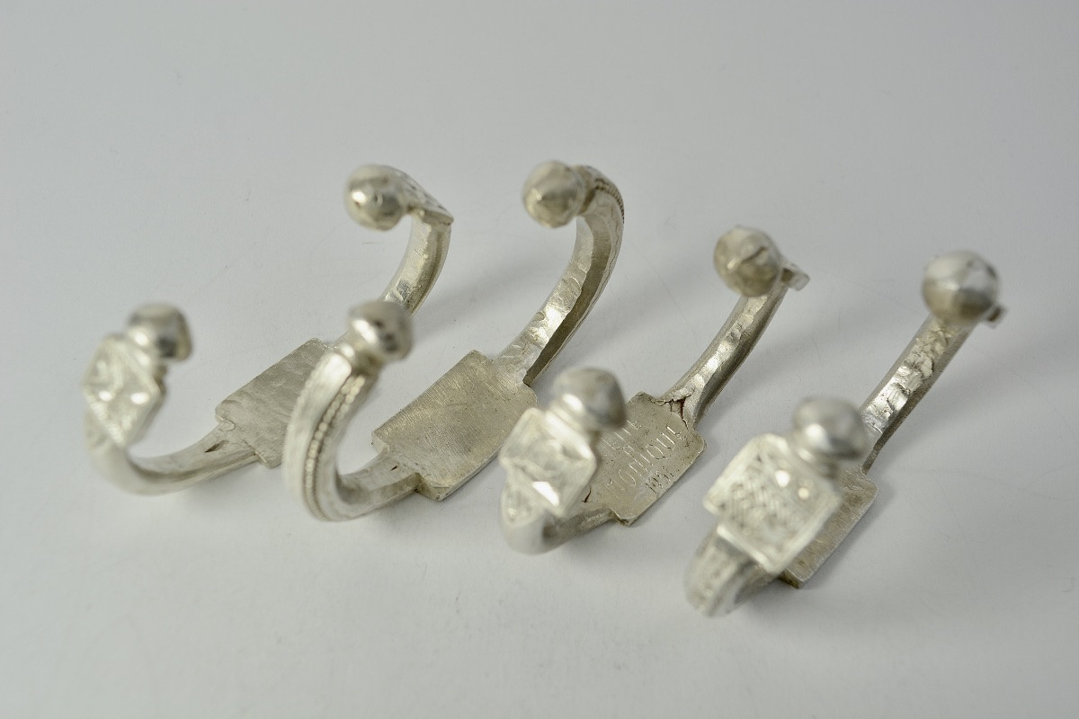 Ethnic Silver Bracelets, North Africa, 20th Century -photo-4