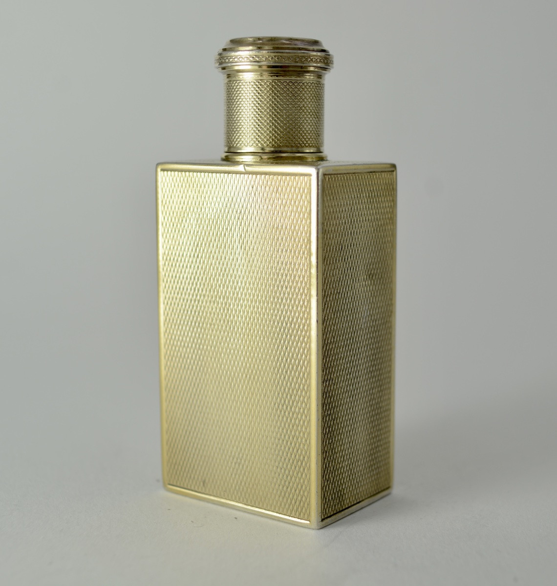 Silver-gilt Bottle, France Circa 1900, By Goldsmith Gustave Keller-photo-3