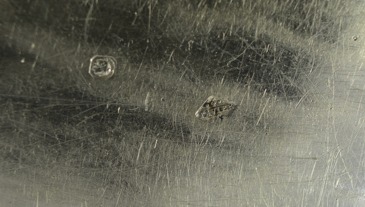 Paire de burettes en argent, France XIXeme siecle -photo-6