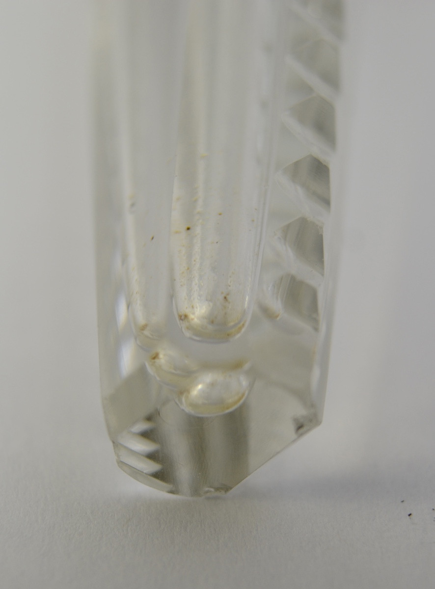 Silver And Cut Crystal Salt Cellar, France Circa 1850-photo-5