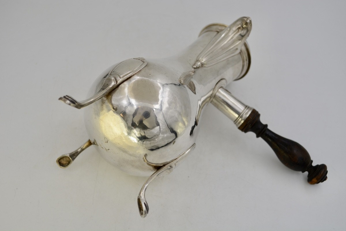 Chocolatière en argent France XVIIIeme siècle, Paris vers 1779-photo-8