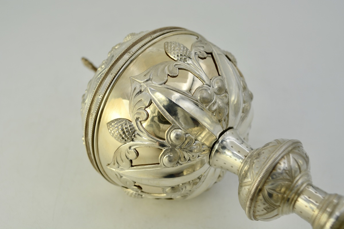 Ciboire en argent,  France  fin du XIXeme siècle -photo-3