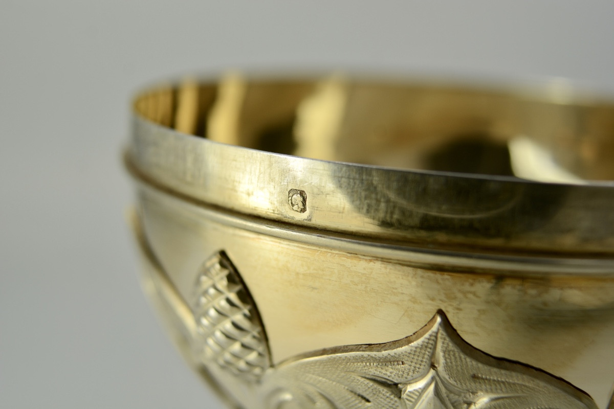 Ciboire en argent,  France  fin du XIXeme siècle -photo-8