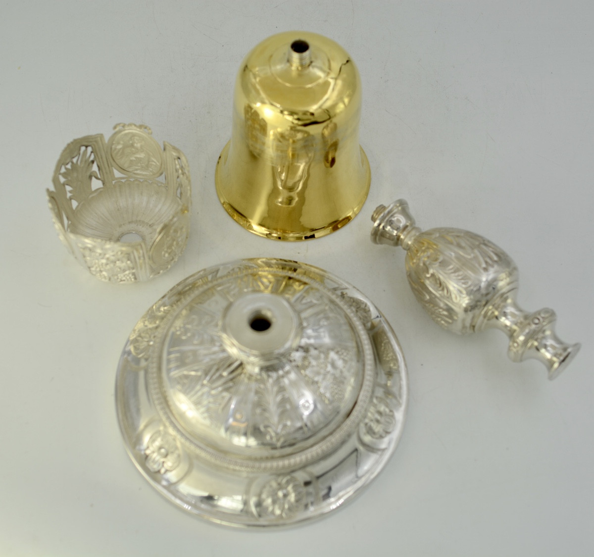 Silver Chalice, France, Early 19th Century -photo-7