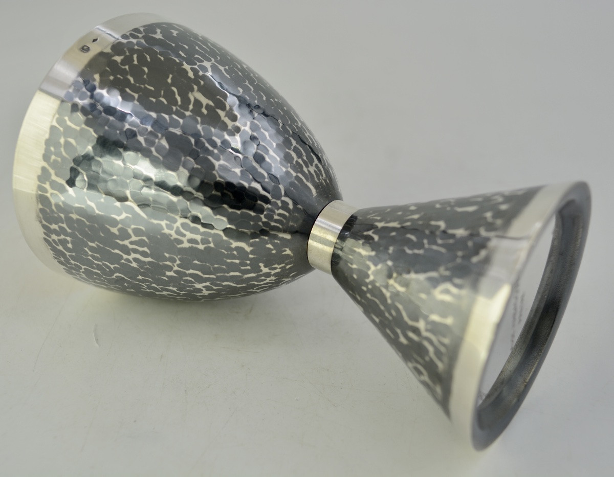 Silver Travel Chalice, France Circa 1950-photo-1